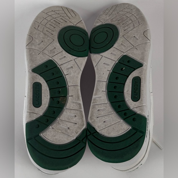 Lacoste Thrill 319 1 US SMA White Leather Sneakers Men’s Size 12 - Picture 11 of 12